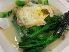 煎蛋鱼滑滚菜心-粤·向群饭店(泮塘路店)