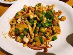 大蒜炒腊枪-荣小馆(杭州大厦店)