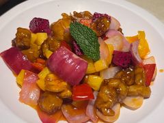 菠萝咕噜肉-绿茶餐厅(茂业天地店)