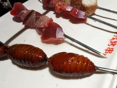 烤蚕蛹-丰茂烤串(钦州北路店)