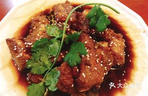 Black Vinegar Pork Bones