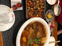 黄鱼烧豆腐-福苗小骆驼烧烤(大唐不夜城店)