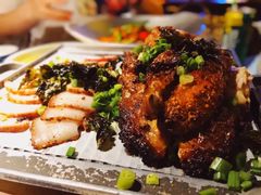 烤绿茶肉烤鸡双拼-绿茶餐厅(领展购物广场·中关村店)