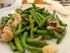 虾酱海味豆角-鹭园酒家·四十年老字号