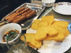 炸窝头-玫瑰红烤羊排(北新桥三条店)