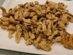 软炸鲜蘑-黄家饺子东北特色菜馆(湖滨商业街店)