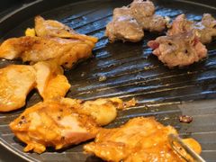 -山野的朋友露营炭火烤肉