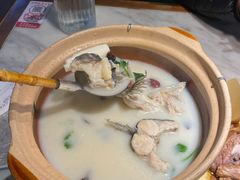 铁棍山药炖江团鱼-掌柜的店·河南菜(日月光店)