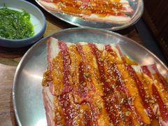 -明洞阿姨·韩式酱蟹烤肉·创意料理(三元桥店)