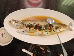 剁椒豆豉蒸翘嘴鱼-书湘门地·中国十佳湘菜(西苑店)