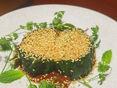 芝麻菠菜-君悦酒店·1881·北京烤鸭