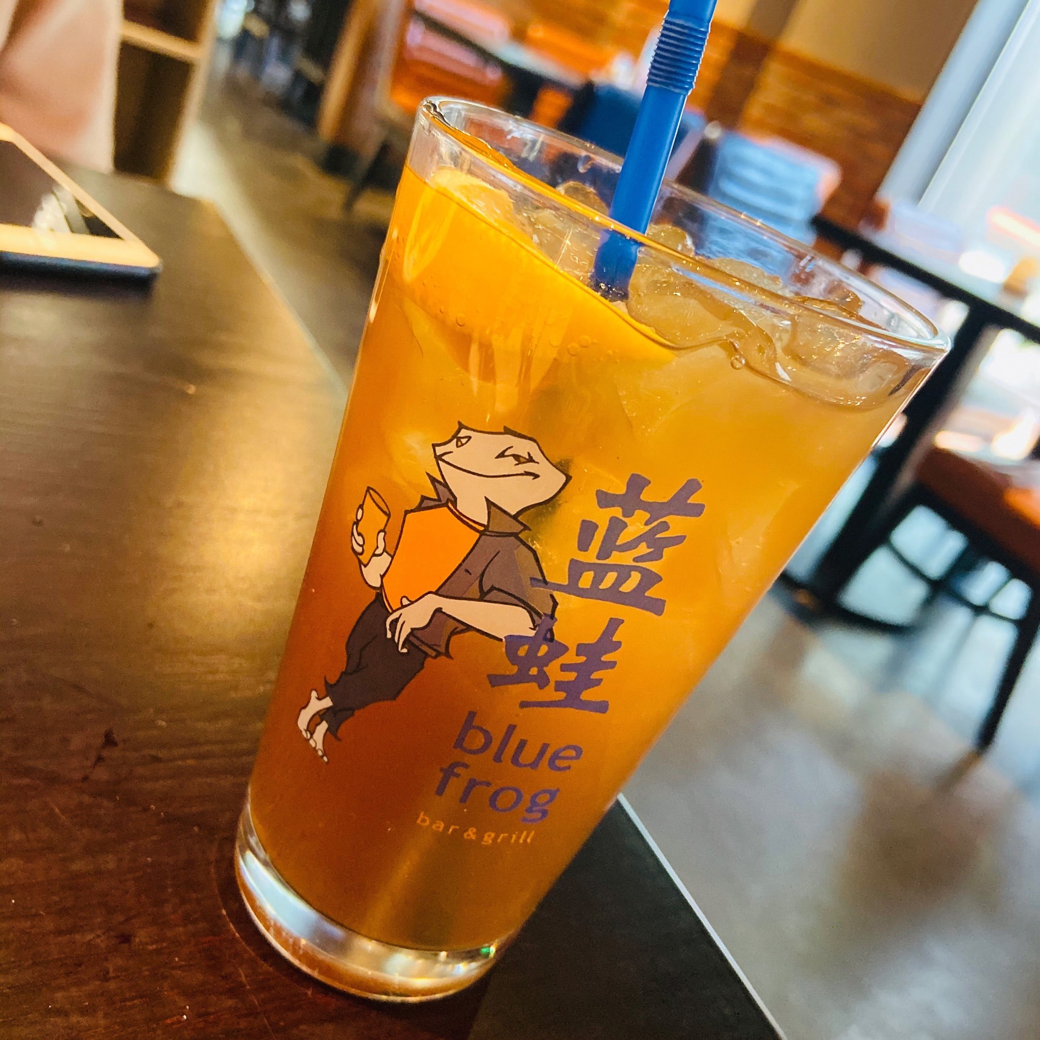 好久没去蓝蛙了,蓝蛙长岛冰茶基本是必点,-大众点评
