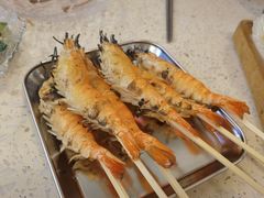 盐烤罗氏虾-白仁仔· 活烤海鲜 宵夜(豫园店)