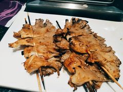 烤蘑菇-老万烧烤(典逸心洲店)