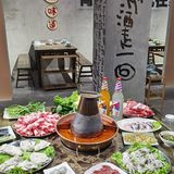 在书法艺术馆里吃火锅是种什么体验？