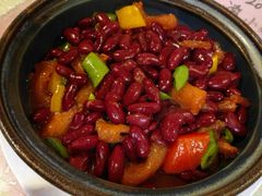 红腰豆蹄筋煲-利雅园酒家(大沙地店)