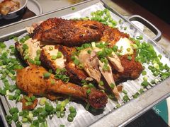 绿茶葱香烤鸡-绿茶餐厅(乐峰广场店)