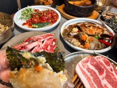 -草家酱蟹炭火烤肉店(珲春南路一店)