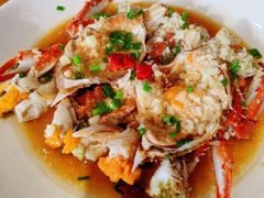 葱油蒸膏蟹-大家发海鲜城夜排档(华山中路店)