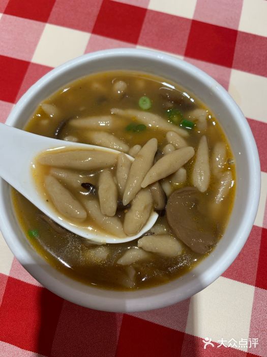西贝莜面村(赛格国际购物中心店)蘑菇汤莜面鱼鱼图片