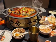 -探鱼·鲜青椒爽麻烤鱼(番禺万达店)