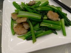 菜芯炒鱼仔饼-太子园林酒家