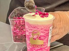玫瑰荔枝酪酪-LELECHA乐乐茶(美罗城店)
