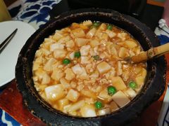 石锅鸡汤豆腐-绿茶餐厅(王府井永宁门店)