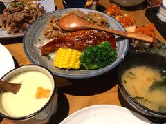 牛肉鳗蒲烧双拼饭-渔寿司·日本料理(艾尚天地店)