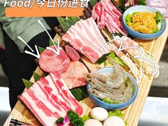 -明洞阿姨·韩式酱蟹烤肉·创意料理(三元桥店)