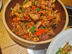 干锅手撕鸡-吃饭皇帝大土家民族菜(正大广场店)