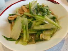 虎皮小白菜-一捞鲜•青岛大虾面(八大关店)