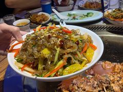 泡椒鱼皮-山河屯铁锅炖鲜鹅·东北菜(开发区一店)