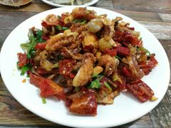 特色香辣蟹-烁佳海鲜大馅饺子