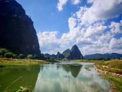 -钟山水墨田园