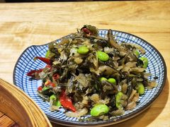 雪菜拌毛豆-玖鲜小笼(中山广场店)