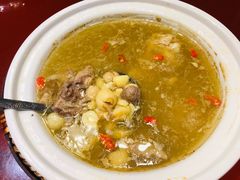 莲子筒骨汤-万小金辣椒炒肉(三经路店)