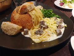 牛肉奶油面包意面-TAMATI(巴黎贝甜韩式西餐厅店)