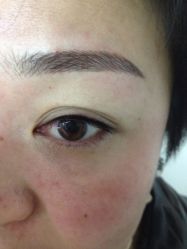 飘眉和隐形眼线-平萍纹绣韩式半永久定妆