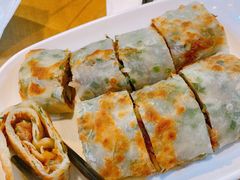 葱饼卷羊肉-台北楚楚园馅饼粥(虹桥南丰城店)