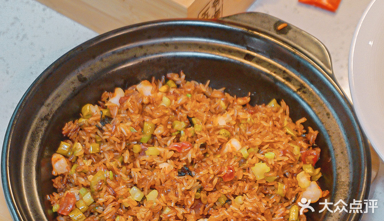 炒海贝肉配米饭❗️我人没了‼️