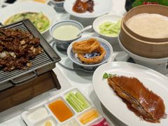 烤鸭皮沾白糖吃-四季民福烤鸭店(前门大栅栏店)