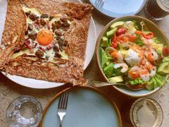 熏肉鸡蛋芝士奶油蘑菇可丽饼-RAC BAR(安福路店)