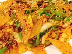 辣白菜土豆片-味之朝·烤盘牛肉·松兰拌饭