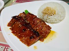 蜜汁叉烧饭-大头力茶餐厅(花都融创茂店)