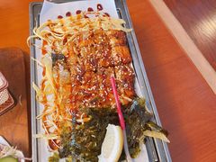 烤活鳗鱼-鳗鱼家·深夜食堂(军博店)