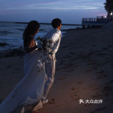 海边婚纱照