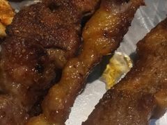 烤牛胸口油-回香楼大连新派清真菜