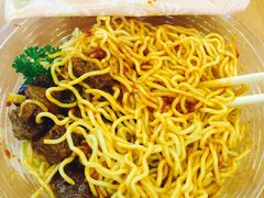 蜜汁烤麸辣肉酱凉面-全家便利店(洛川东路店)