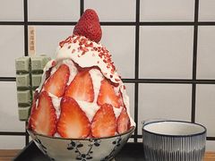 草莓生乳冰-WONDER ICE 萬得冰田(建設路总店)